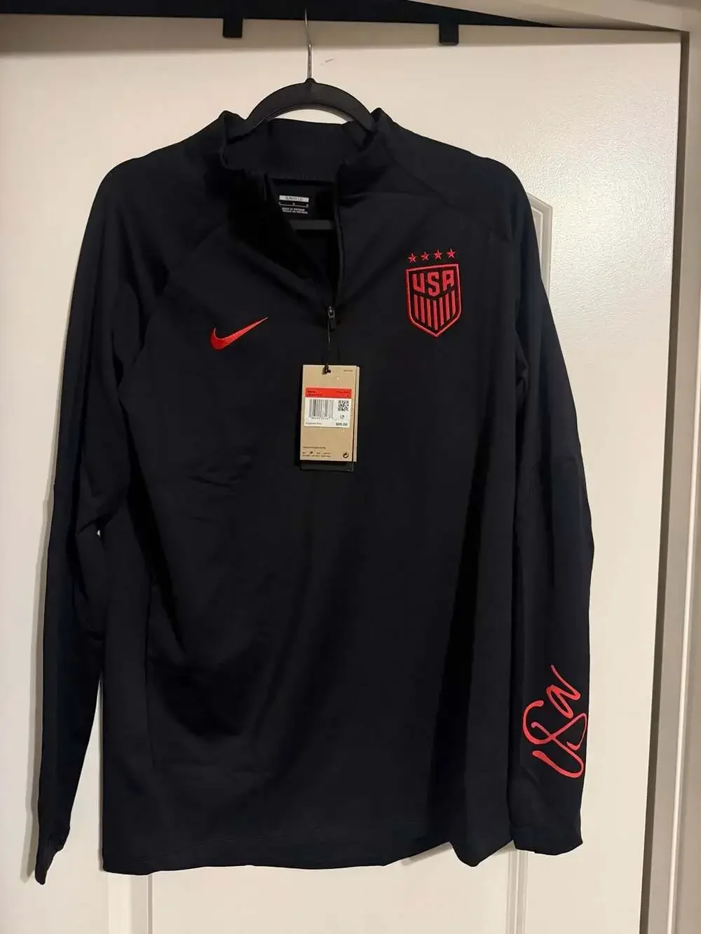Nike USWNT Strike Drill Quarter-Zip Training Top